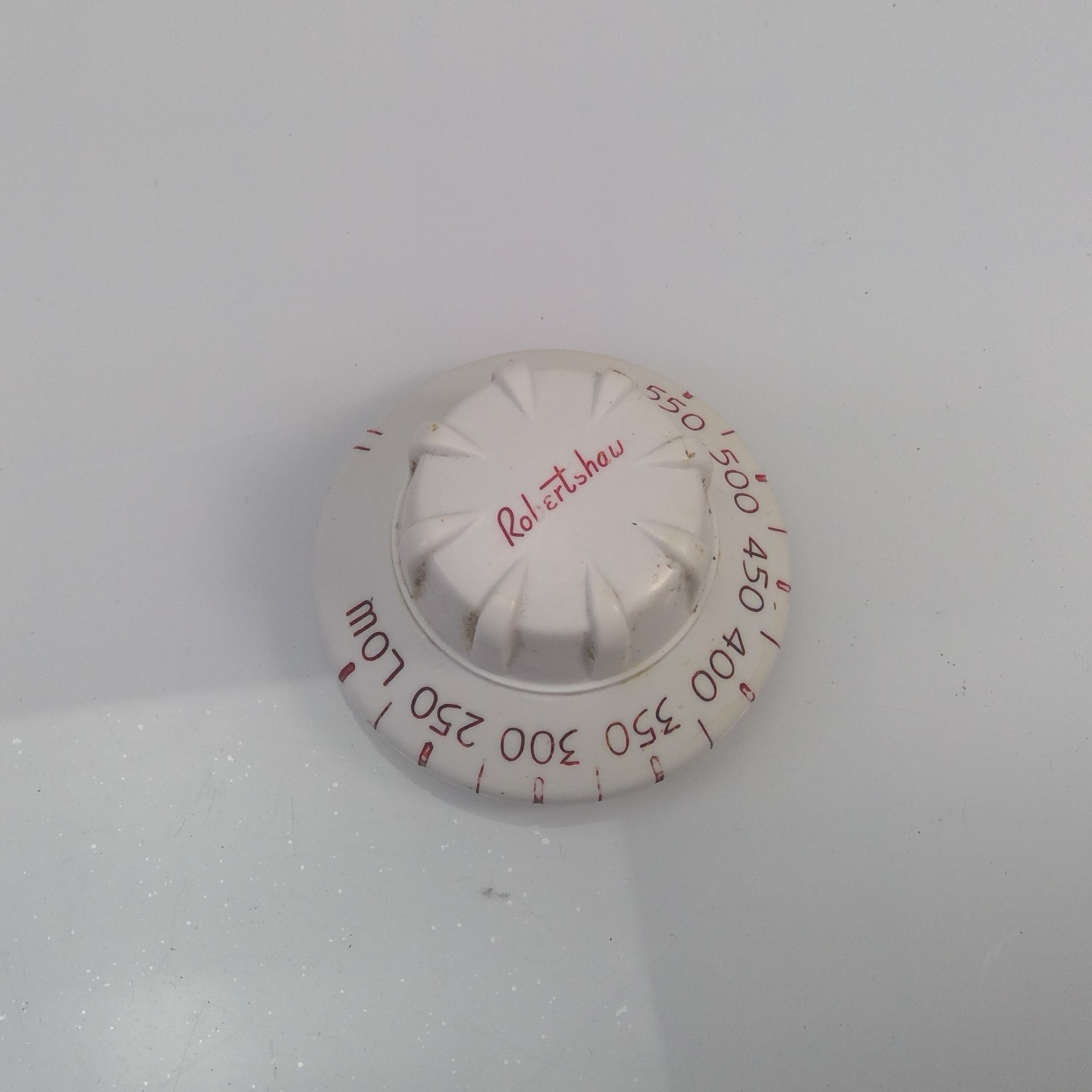 VTG Antique TAPPAN DELUXE Stove Parts Robertshaw OVEN THERMOSTAT KNOB