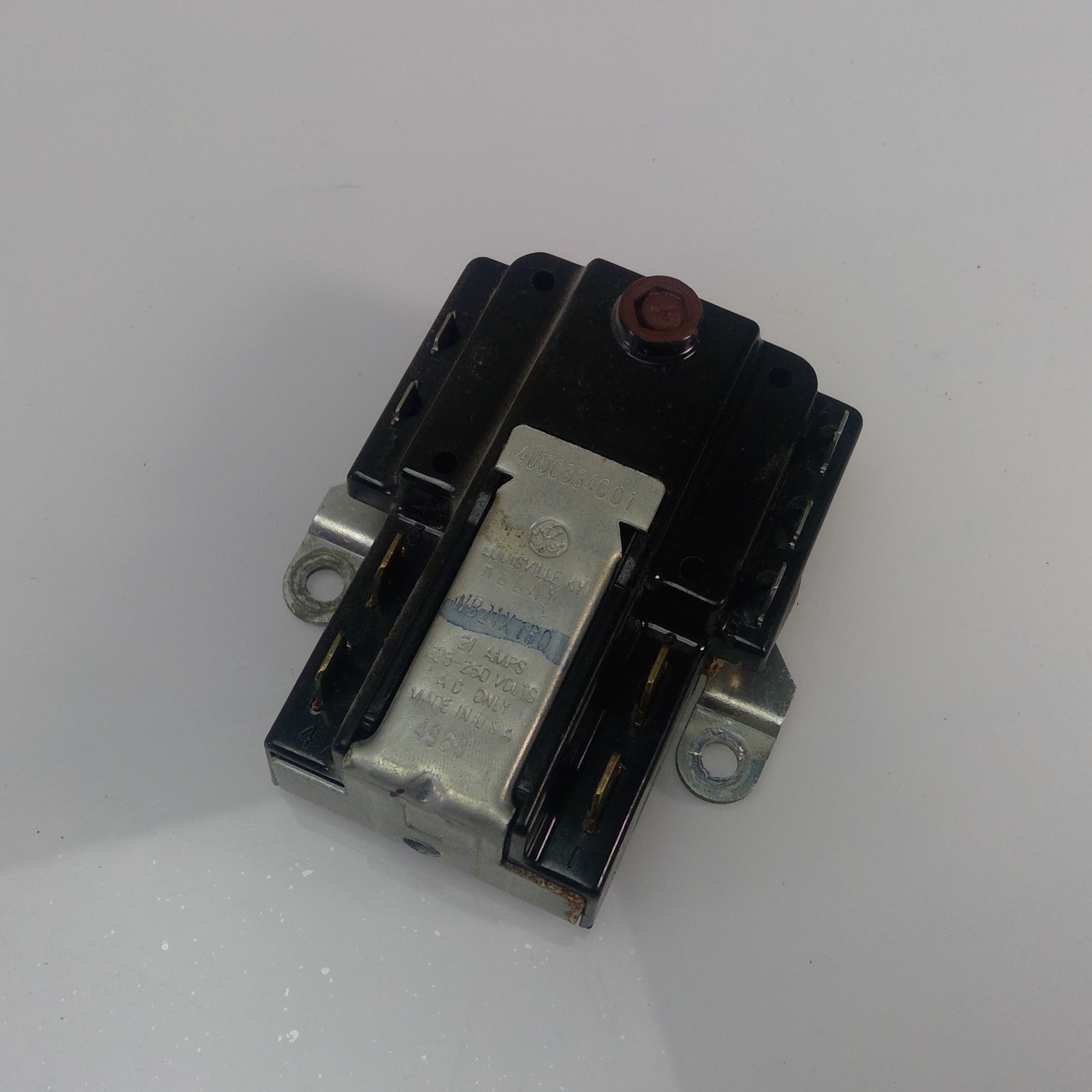 Vintage GE General Electric J339 STOVE Hot Wire Relay WB21X180