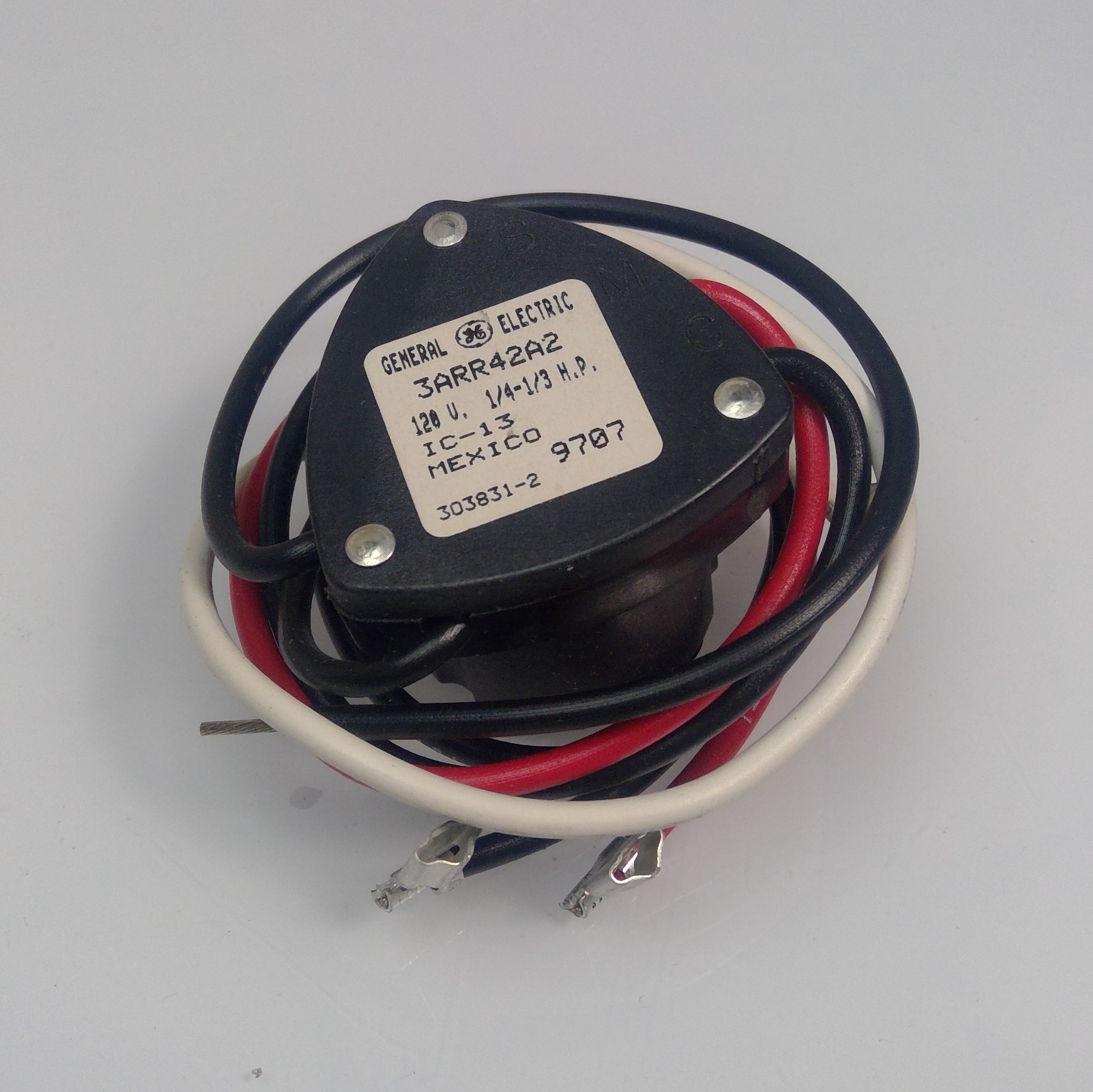 Vintage GE General Electric REFRIGERATOR Relay Overload IC13 3ARR42A2