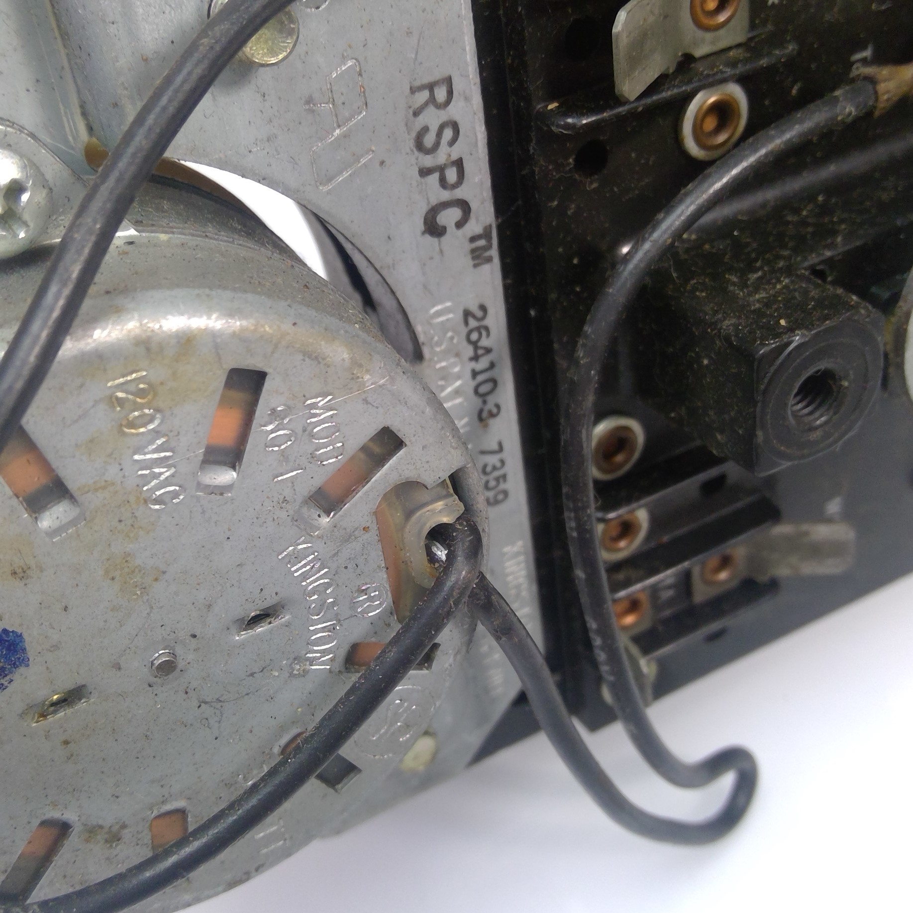 Vintage SPEED QUEEN Washing Machine TIMER w/ Knob 264103 7359 26410