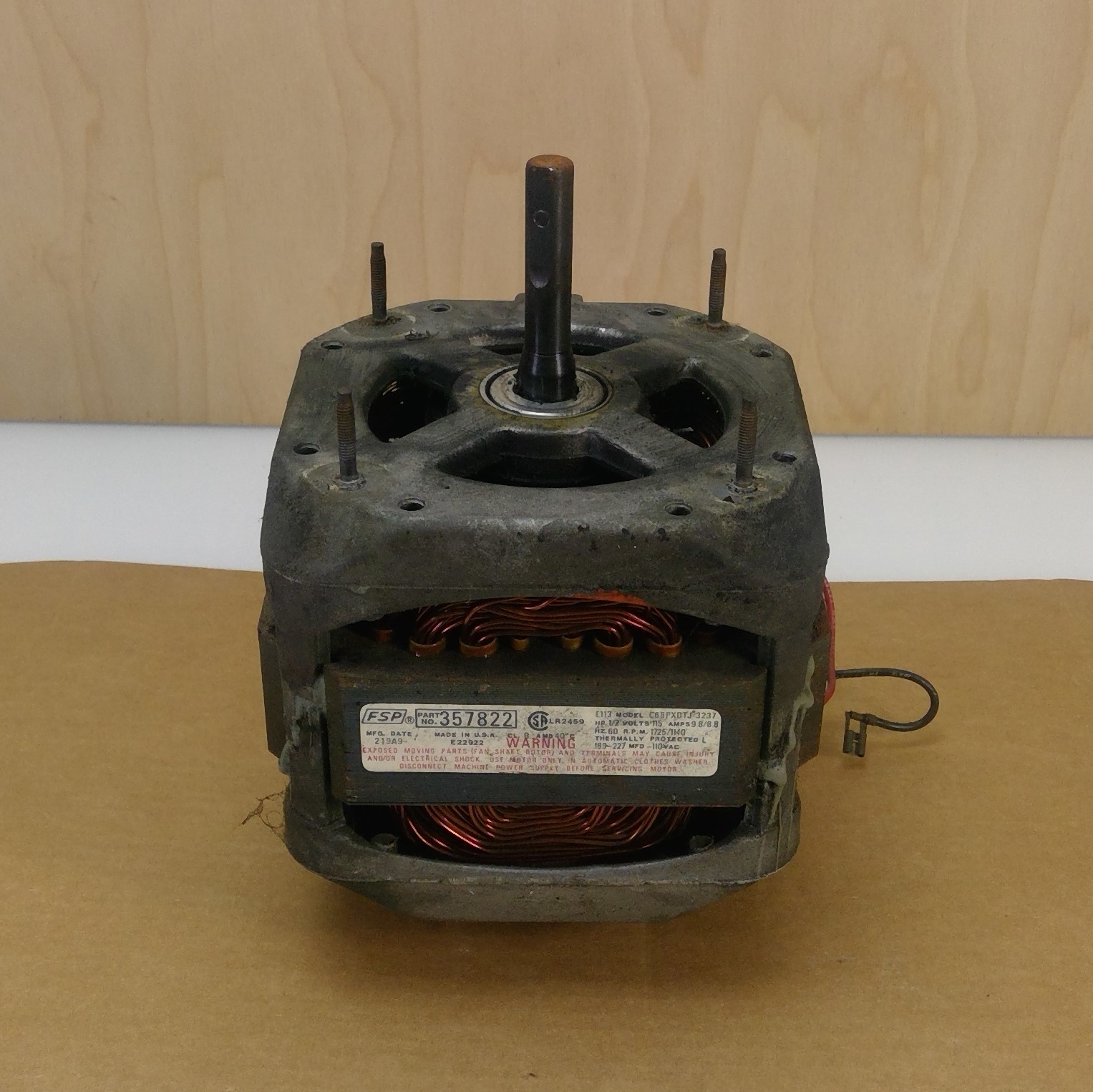 Vtg KENMORE Washing Machine MOTOR 357822 285222 AP3094375 PS334458