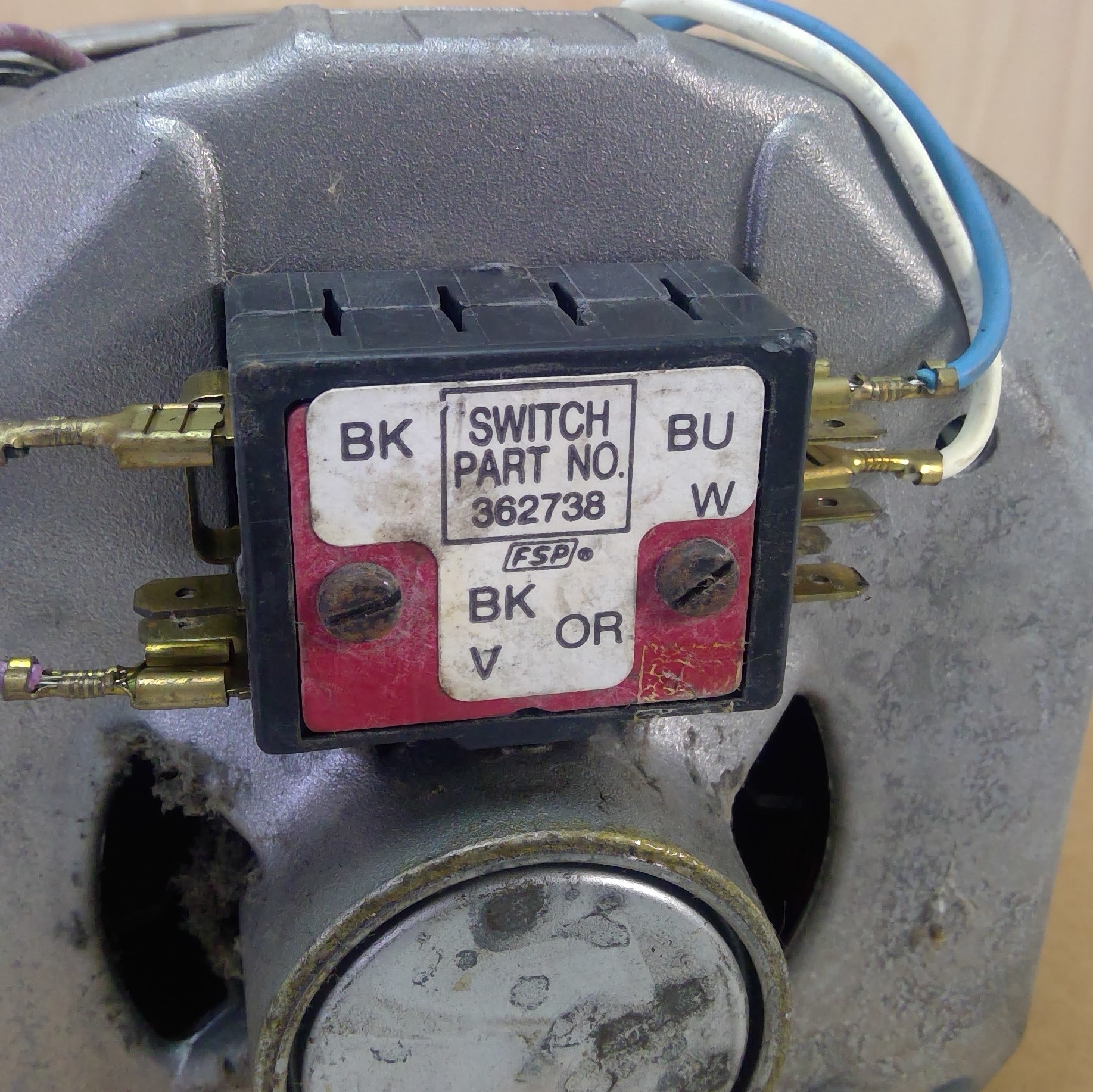 Vtg WHIRLPOOL Washing Machine MOTOR 357875 285222 AP3094375 PS334458