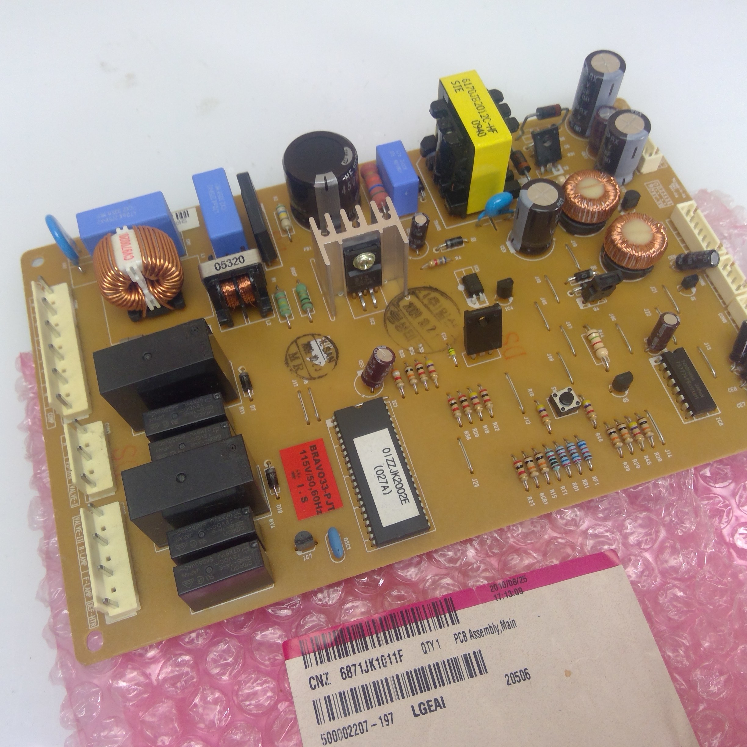 LG Refrigerator CONTROL BOARD 6871JK1011F 1522447 AP5256178 PS3530088
