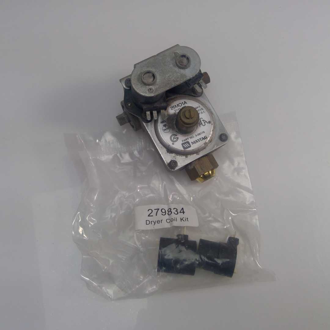 MAYTAG Dryer GAS VALVE w/ NEW COILS 306176 WP306176 AP6007556