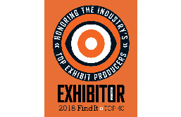 Rogers-Accolades-Exhibitor Rogers is recognized as an industry top 40 exhibit producers in the Exhibitor 2018 FindIt Top 40.