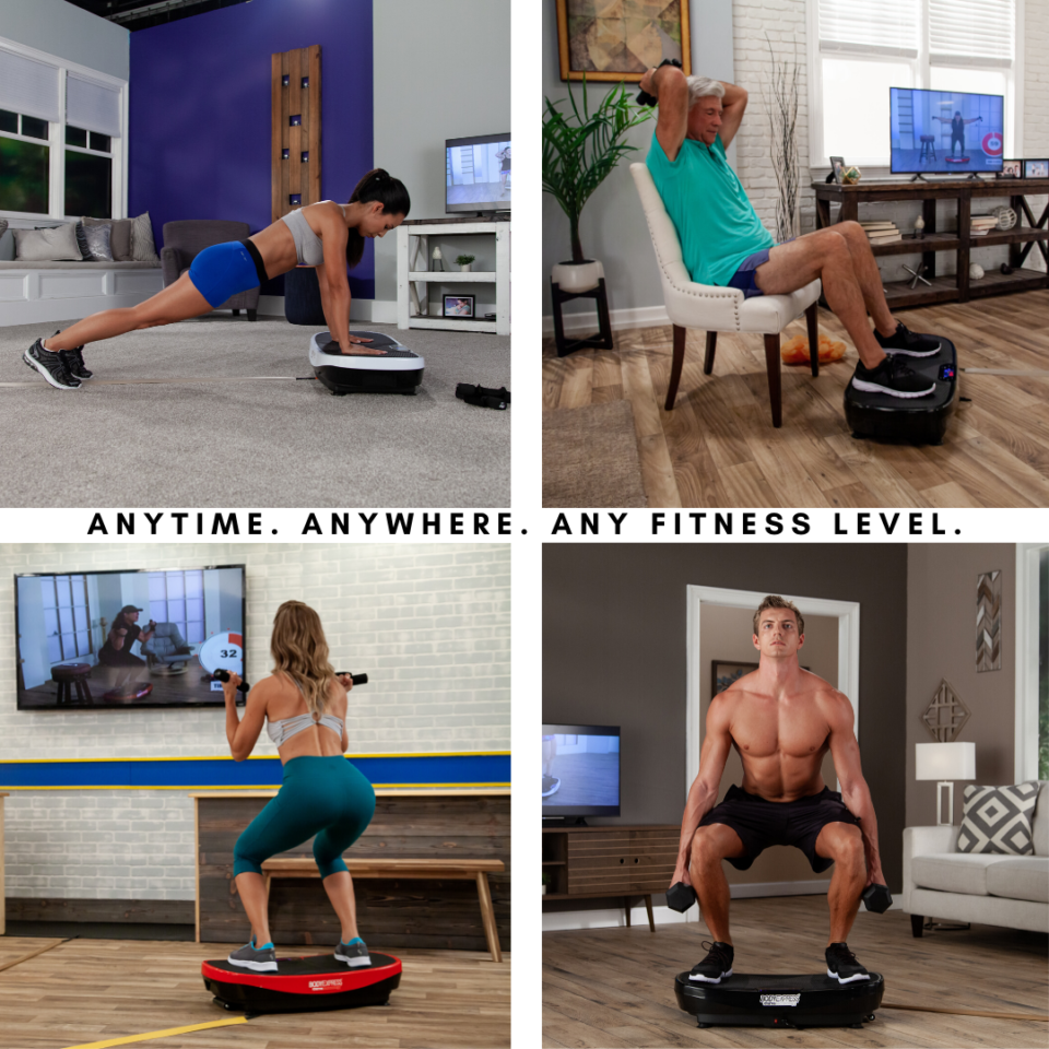 BodyExpress® Vibration Plate with CURVE Technology™ Tony Little