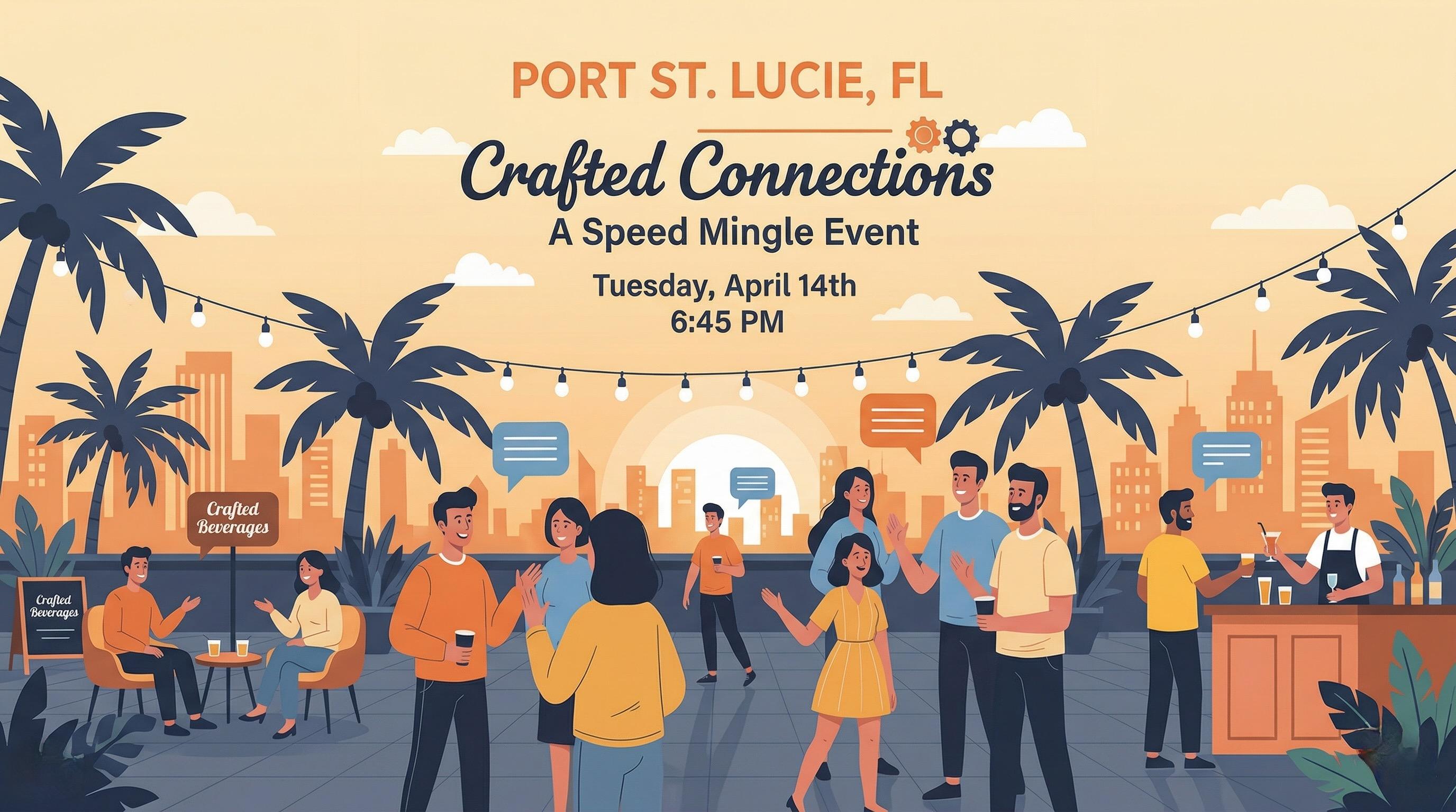 Port St. Lucie, FL Crafted Connections: A Speed Mingle Event