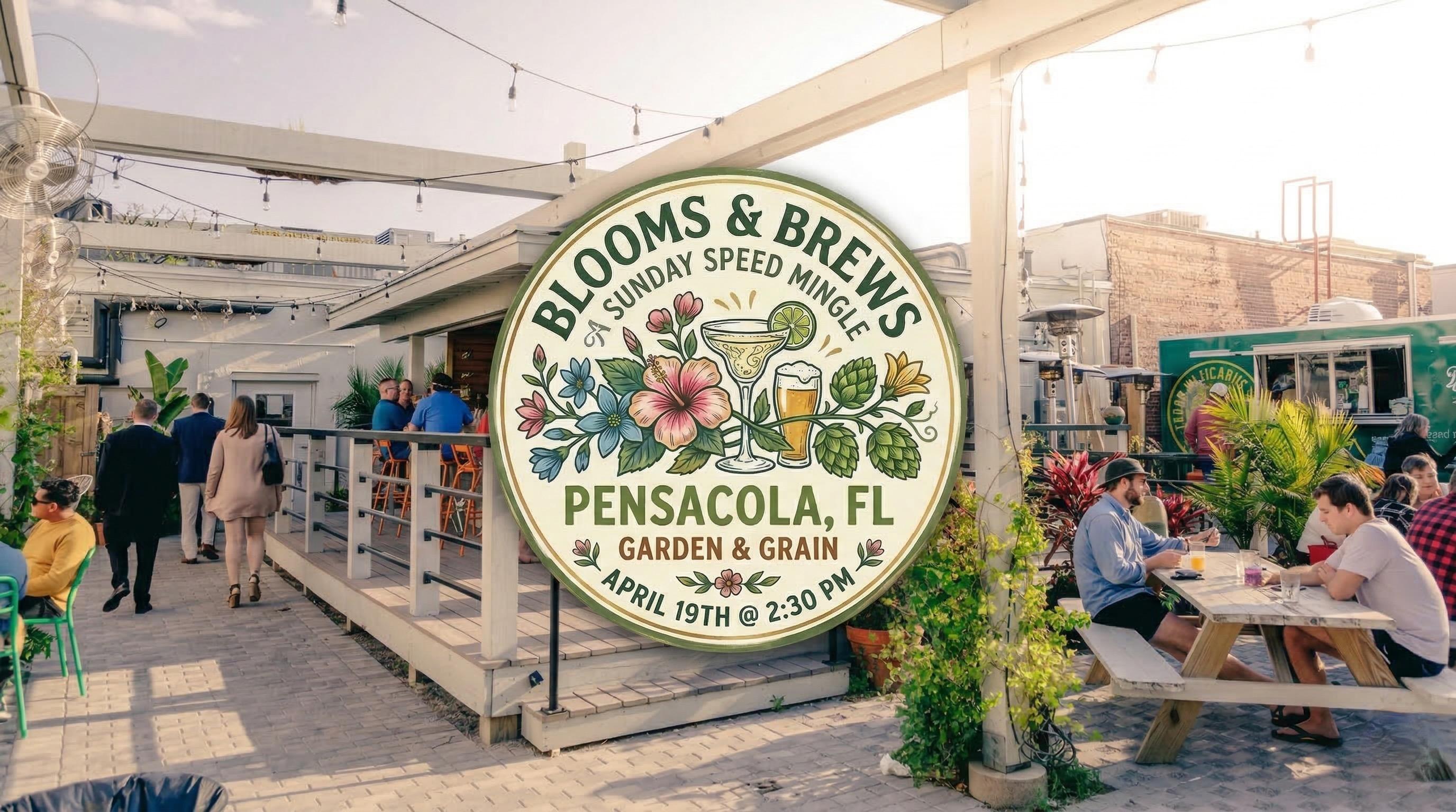 Pensacola, FL Blooms & Brews Speed Mingle