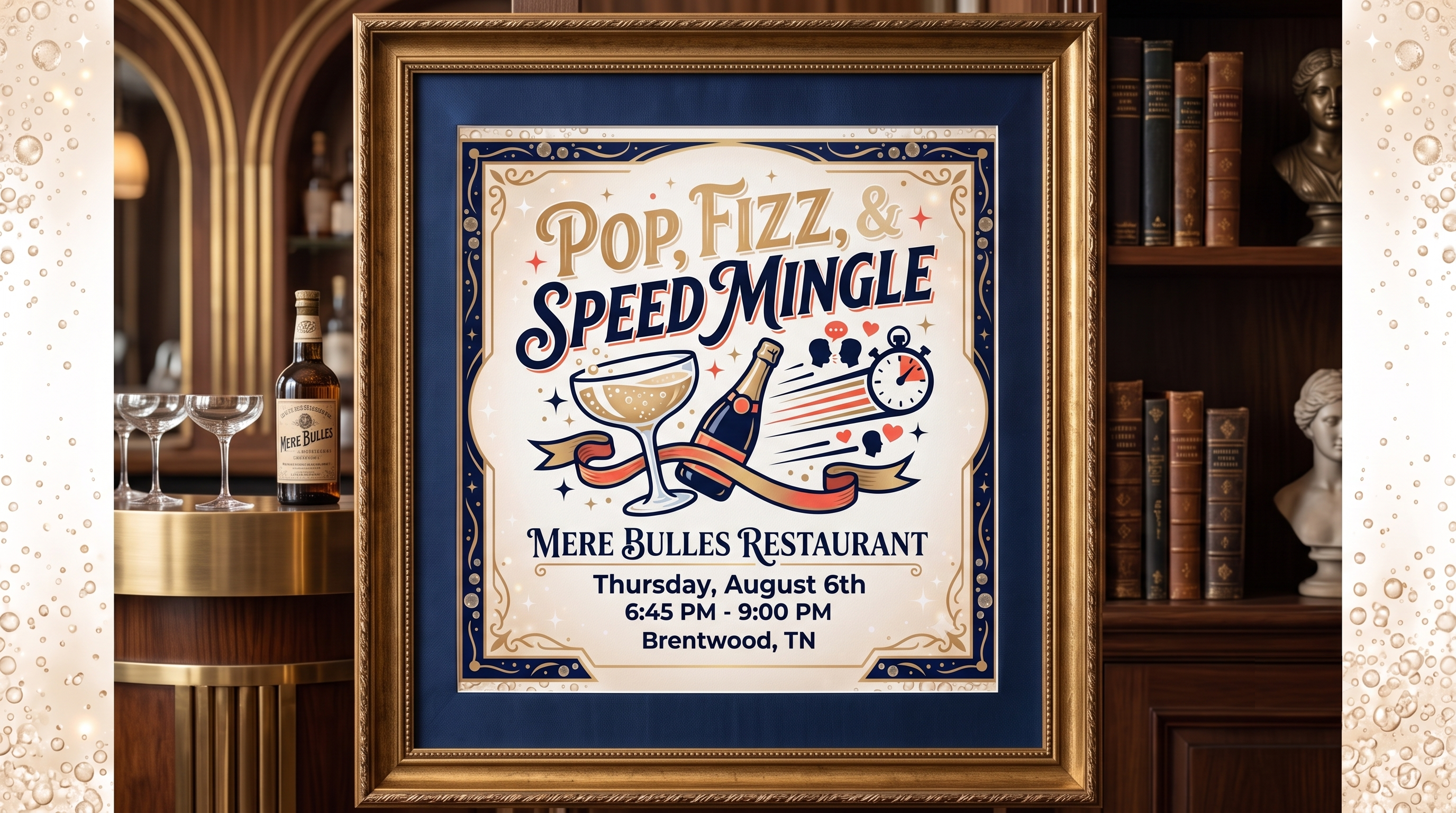Pop, Fizz & Speed Mingle