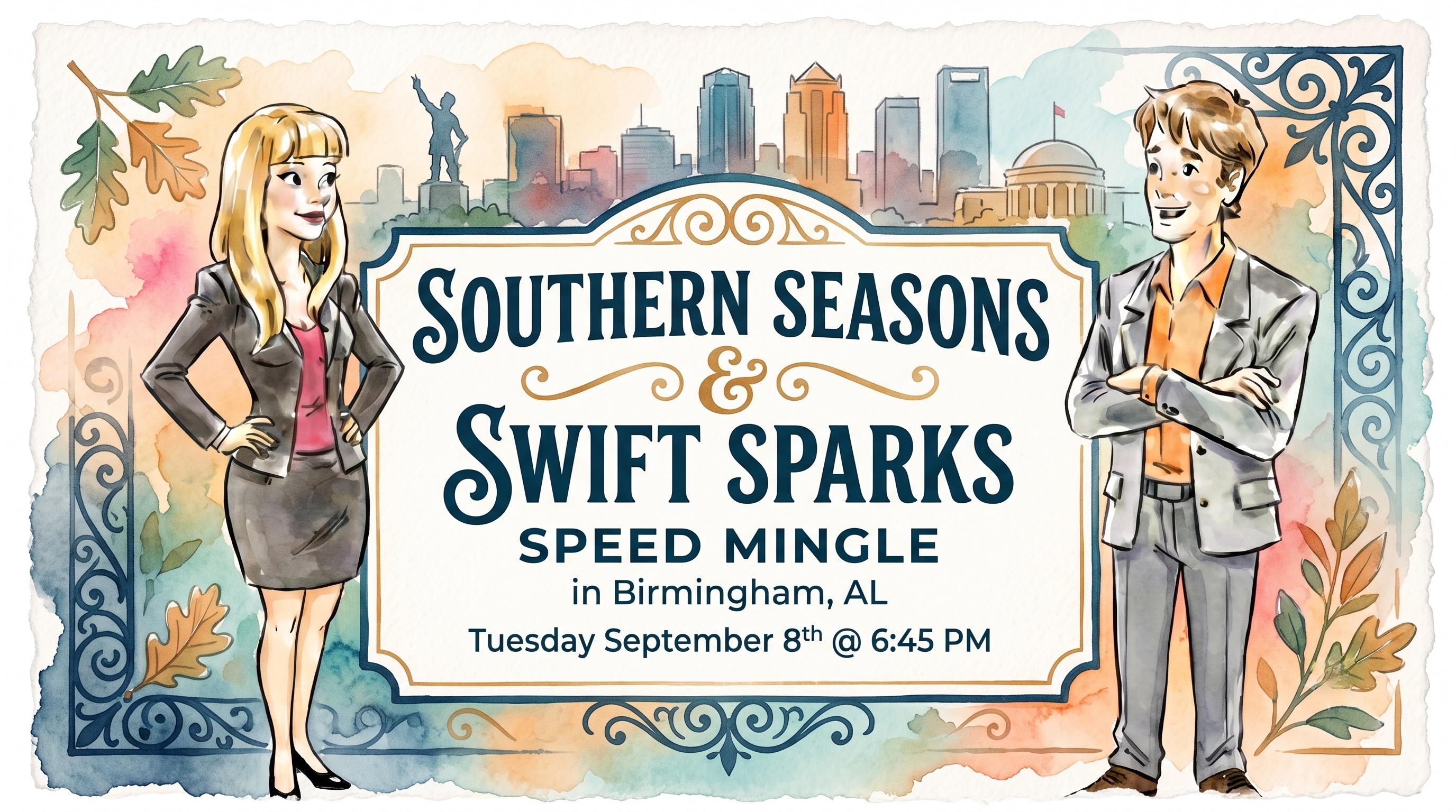 Southern Seasons & Swift Sparks Speed Mingle