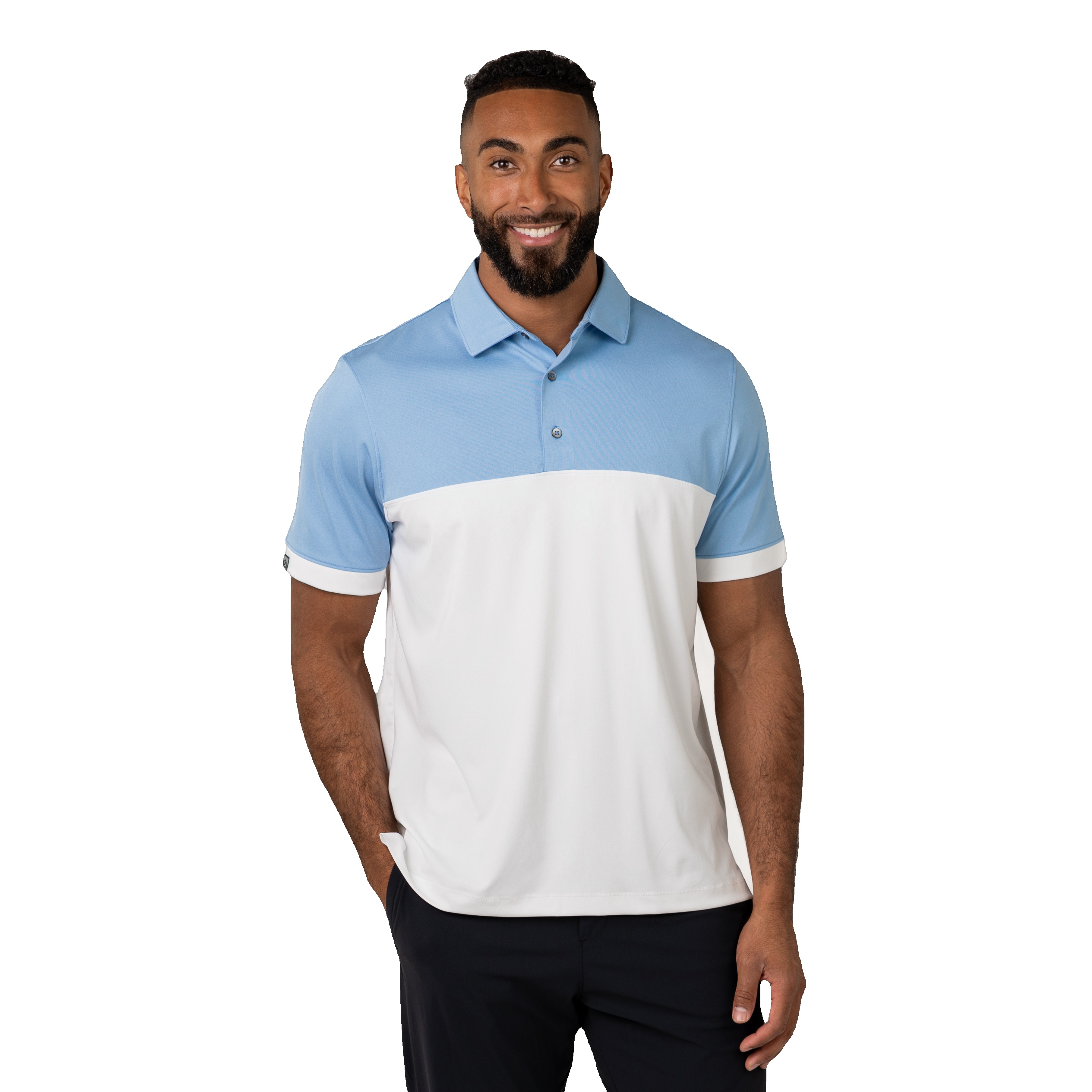 Storm Creek Men's Activator Colorblock Short Sleeve Polo 12