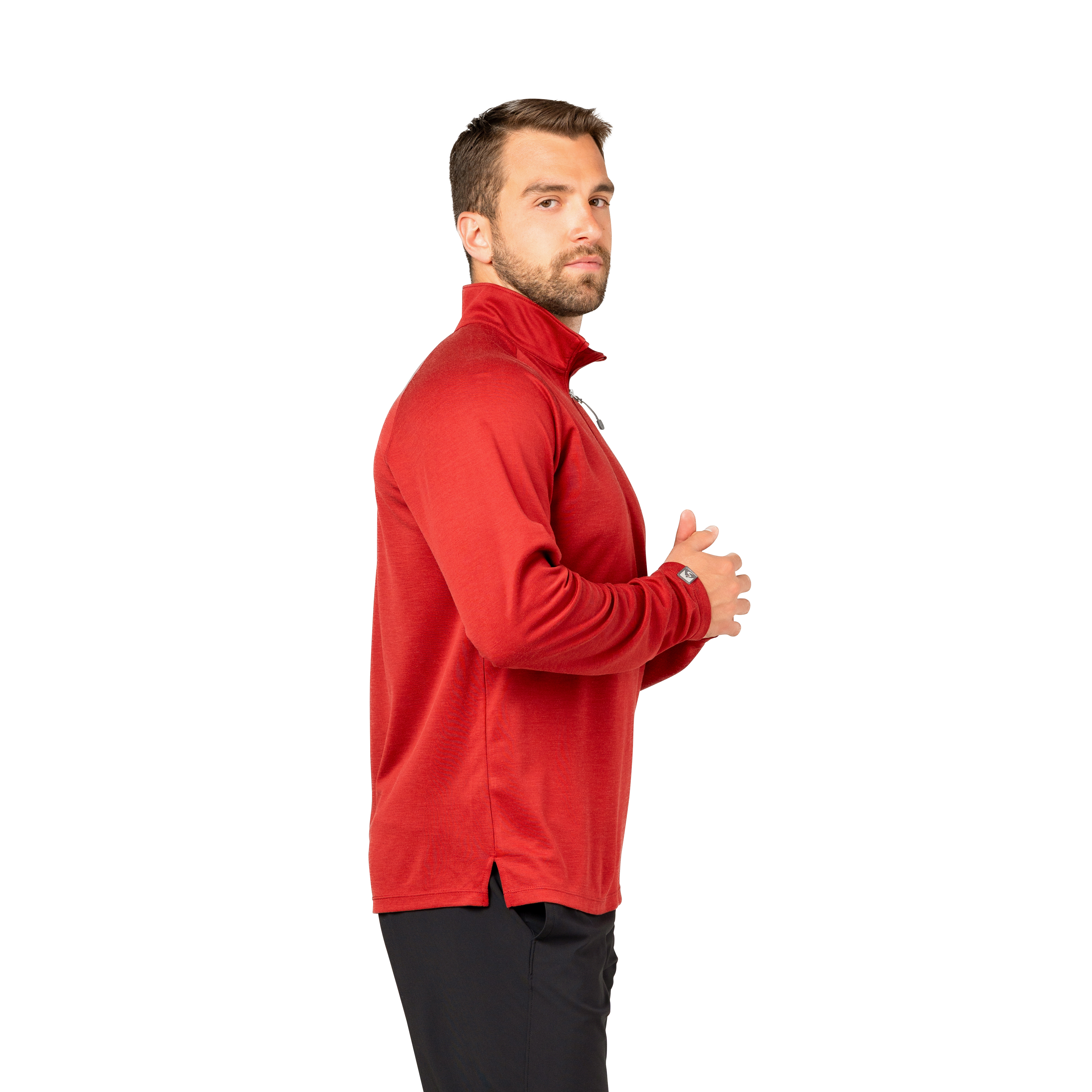 Storm Creek Men's Renewer II Poly/Lyocell Blend Quarter Zip, custom hoodie or sweatshirt with logo imprint 2