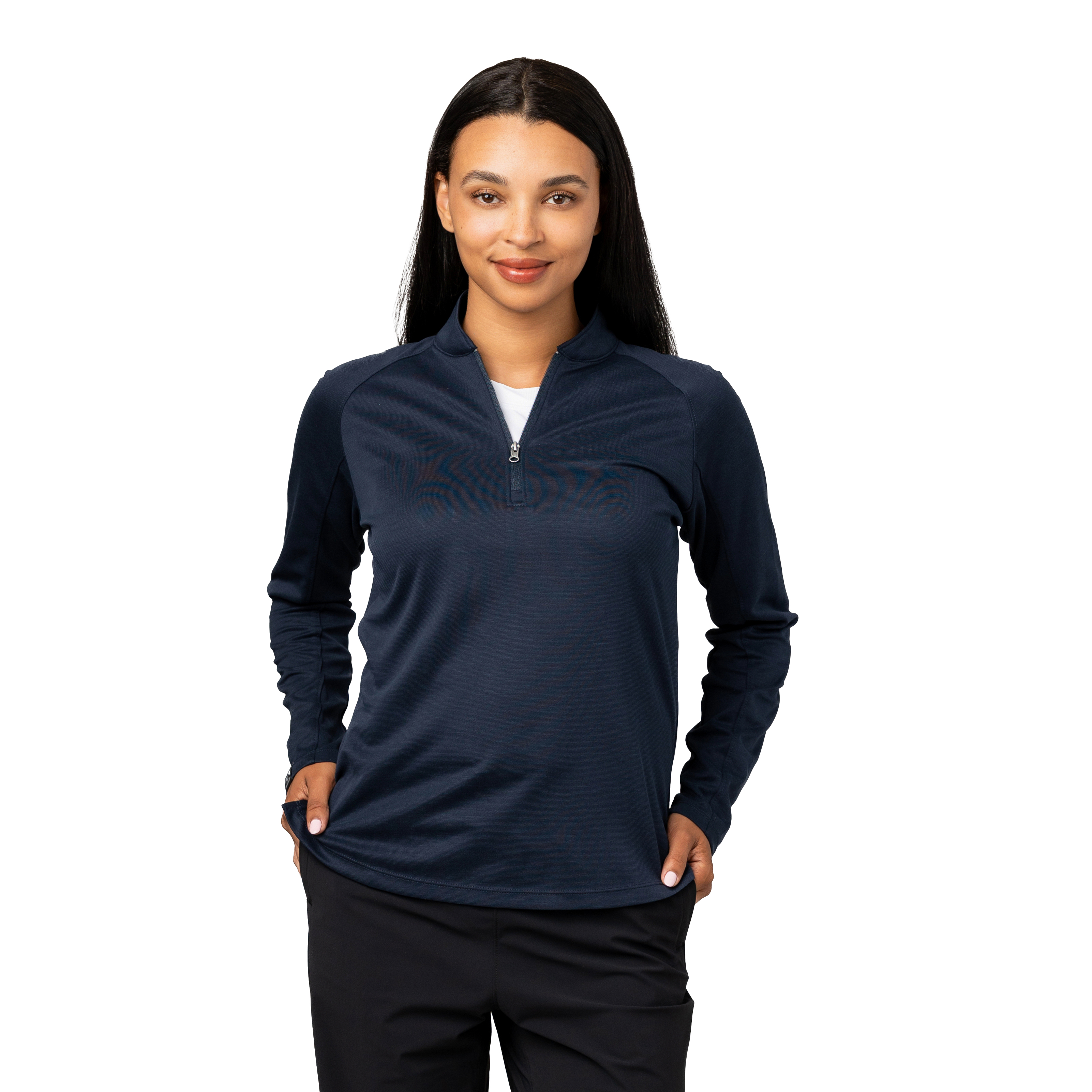 Storm Creek Women's Renewer II Poly/Lyocell Blend Quarter Zip 7
