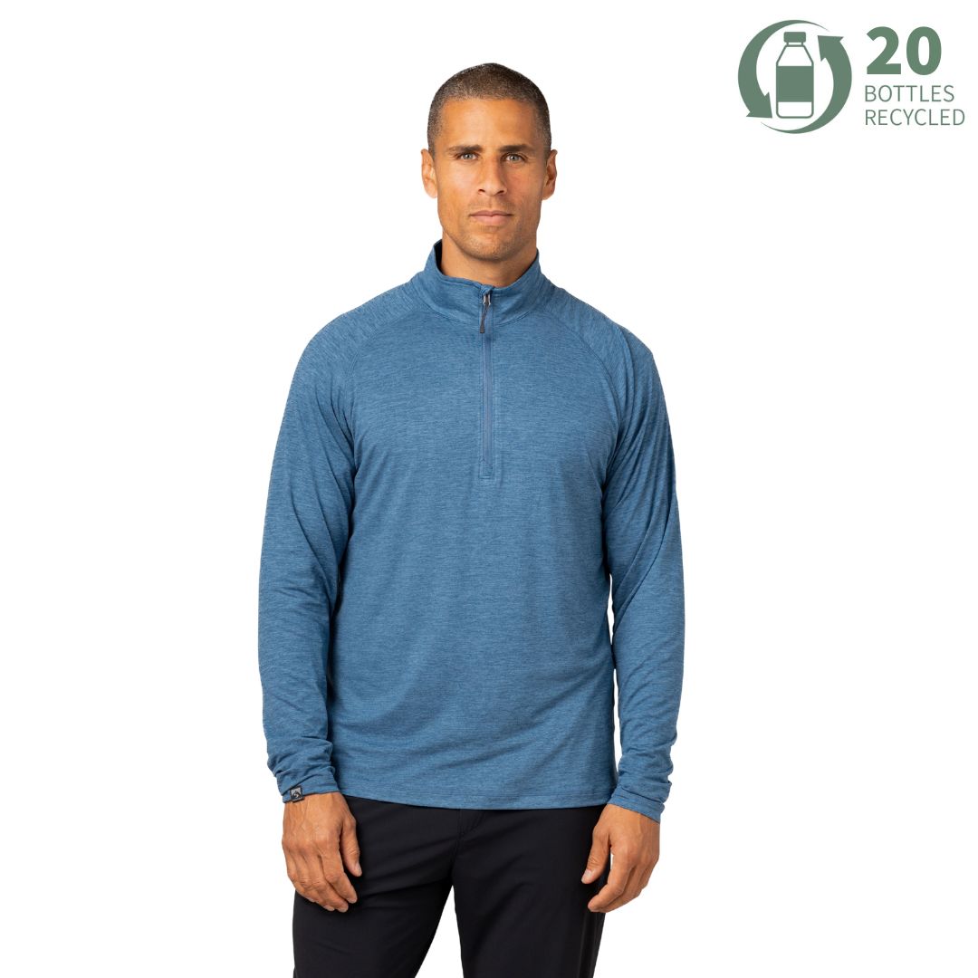 Storm Creek Men's Pacesetter Super Soft Lightweight Quarter Zip 51