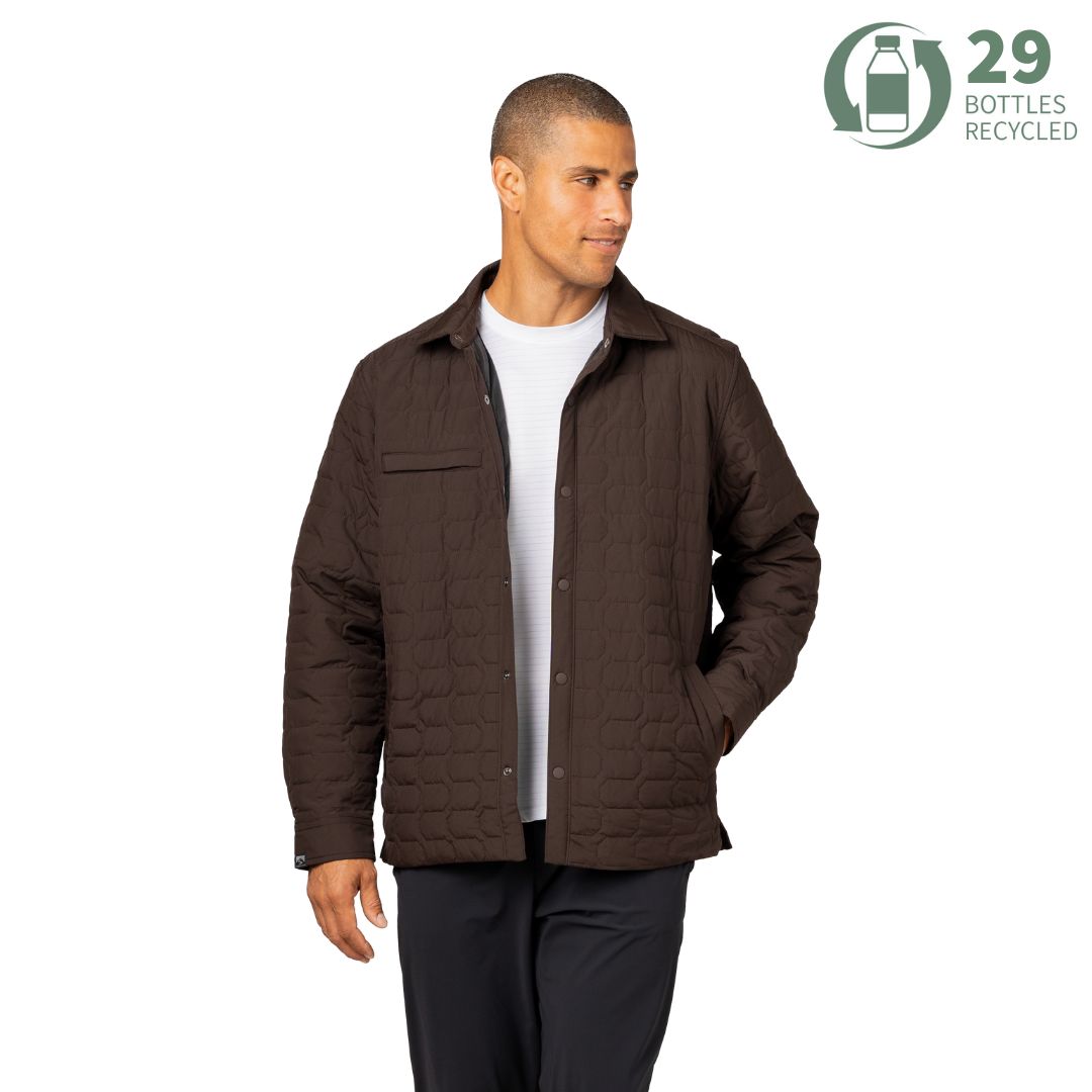 Storm Creek Men's Artisan 100 GSM Insulated Quilted Shirt Jacket 2