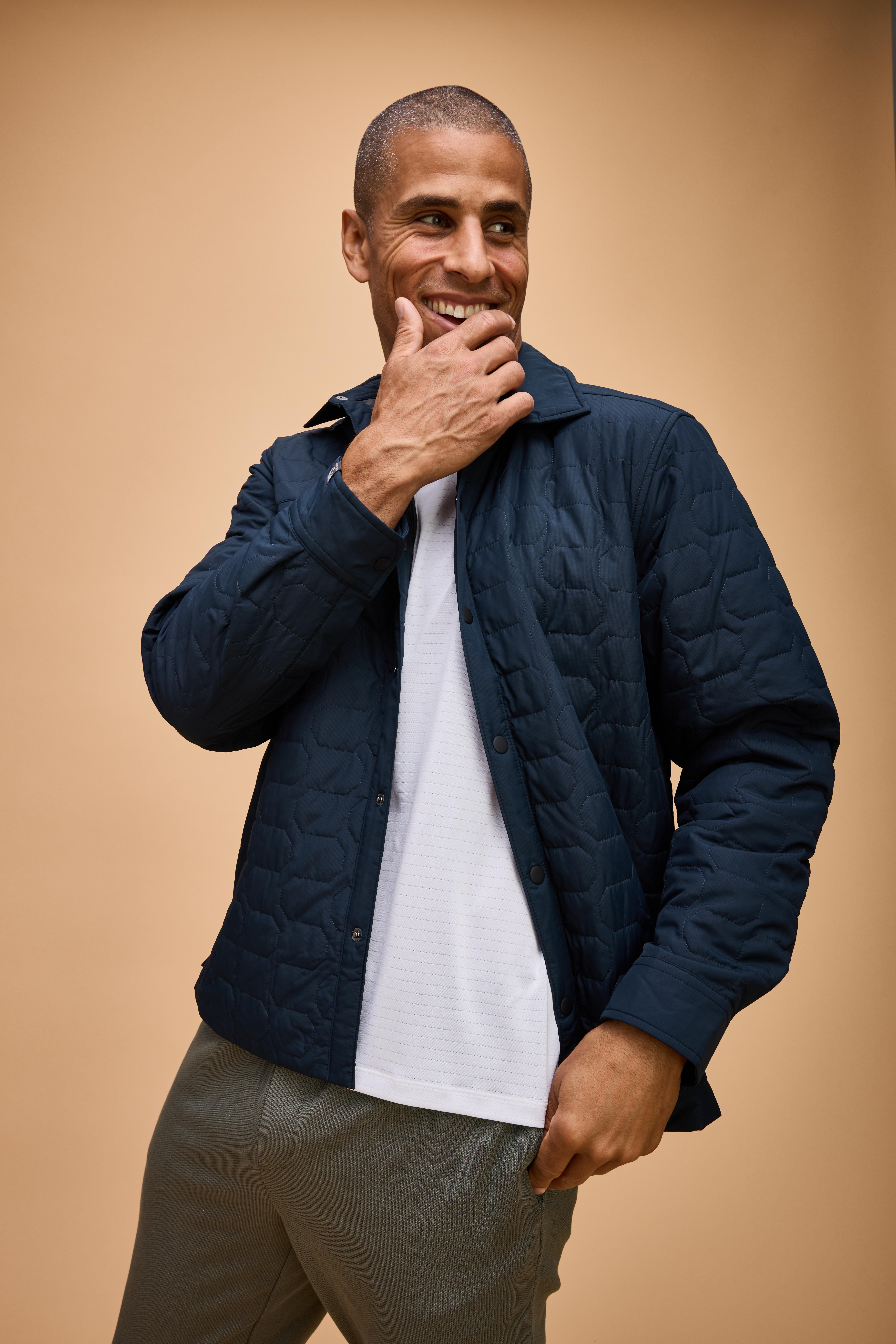 Storm Creek Men's Artisan 100 GSM Insulated Quilted Shirt Jacket 5