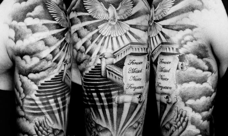 Dedicated To Led Zeppelin Stairway To Heaven Tattoos