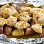 chicken foil packets
