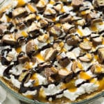 twix cheesecake pie