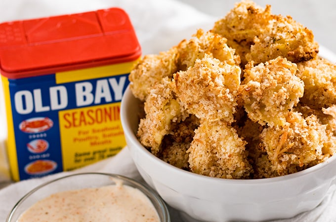 old bay parmesan tortellini bites