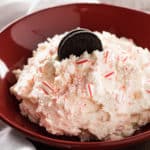 Candy Cane Cheesecake Christmas Dip