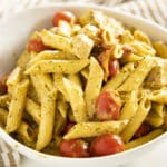 creamy pesto pasta