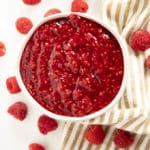 raspberry sauce