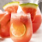 watermelon sangria with white wine