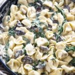 spinach mushroom tortellini