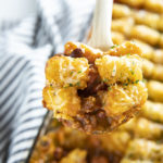 tater tot chili dog casserole