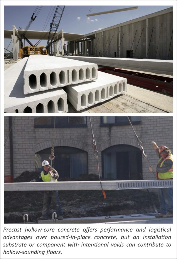 Hollowsounding tiles and spot bonding TileLetter