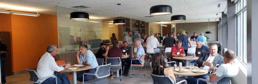 NTCA Five-Star Contractors Summer Meeting attendees sharing insights.