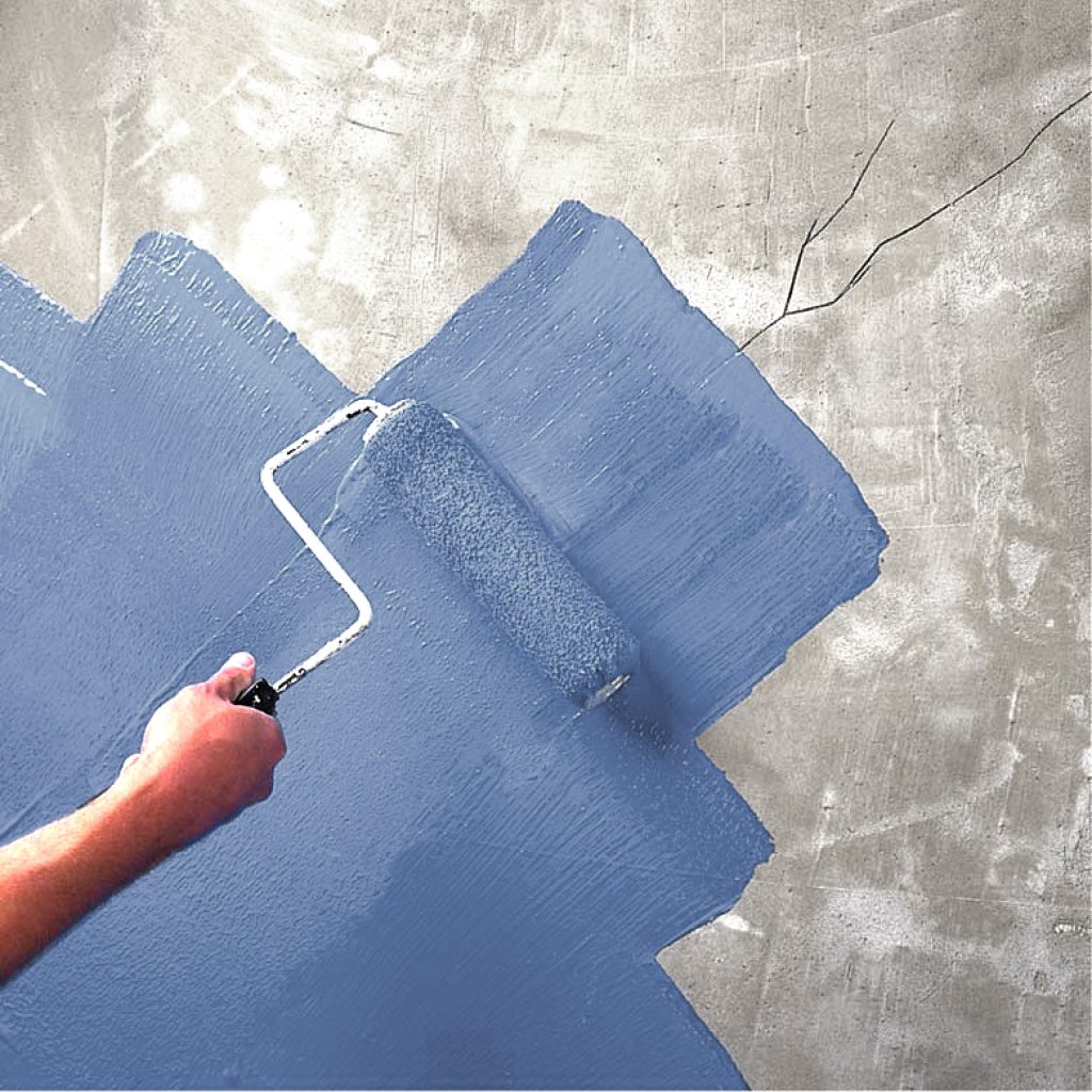 rolling on liquid underlayment