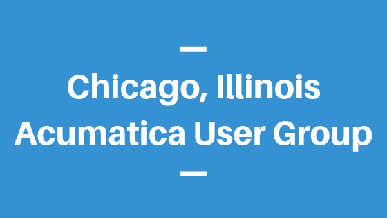 Acumatica User Group in Chicago, Illinois