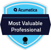 Acumatica MVP 2019