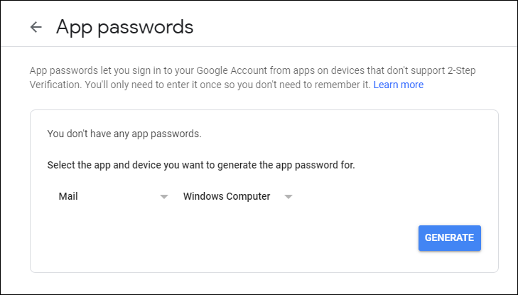 Using Gmail With Acumatica
