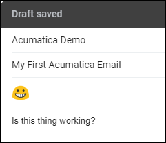 Using Gmail With Acumatica