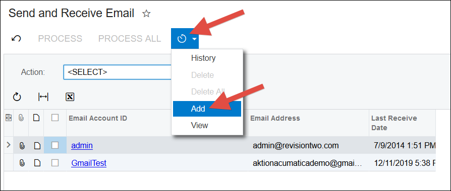 Using Gmail With Acumatica