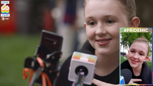 Savannah Skyler on the AT&T Turn Up The Love series
