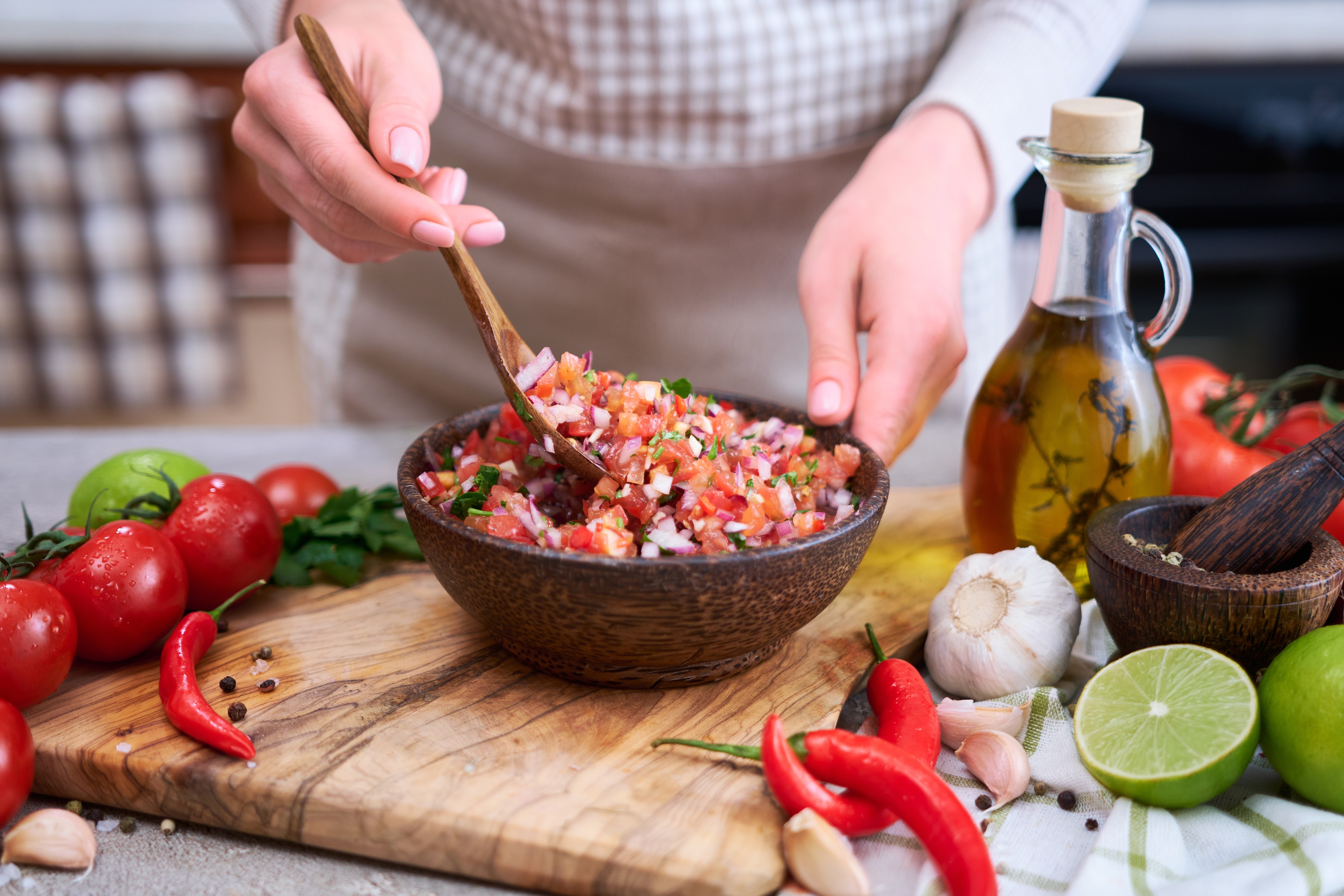 Salsa In English Sticky Fingers Cooking