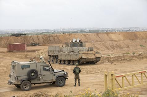 Israeli army on high alert during the 42 Anniversary of the Land Day