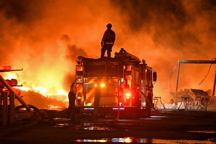 APTOPIX California Wildfires Blackout
