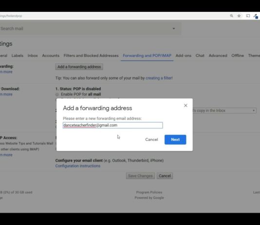 How to Forward Gmail to Another Gmail