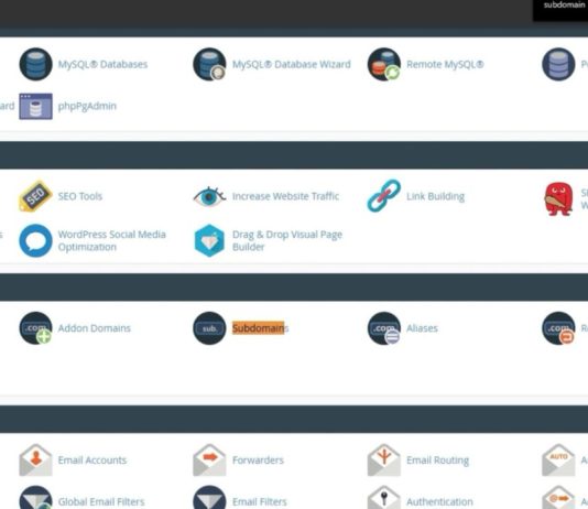 How to Create a Subdomain in A2