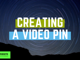 Pinterest Video Pins Tutorial how to create a video pin on Pinterest social media platform