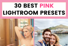 30 Best Pink Lightroom Presets best pink lightroom desktop & mobile presets
