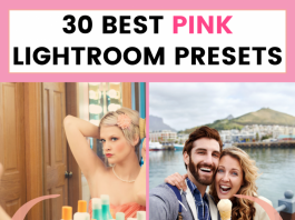 30 Best Pink Lightroom Presets best pink lightroom desktop & mobile presets