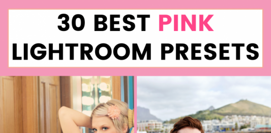 30 Best Pink Lightroom Presets best pink lightroom desktop & mobile presets
