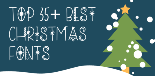 Top 35+ Best Christmas Fonts Best Christmas Font Typeface Options for Holiday Graphic Design