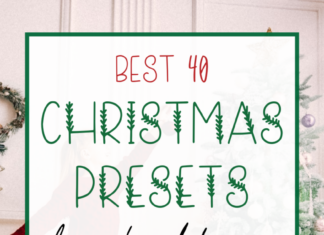 Best 40 Christmas Presets for Lightroom Best Christmas Lightroom Presets for Holiday Photos